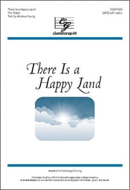 There Is a Happy Land SATB choral sheet music cover Thumbnail